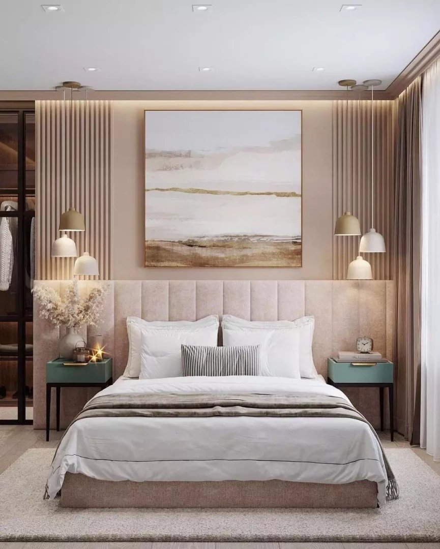 Размещение гардеробной в спальне: зонирование, варианты дизайна в разных стилях, 50+ реальных фото