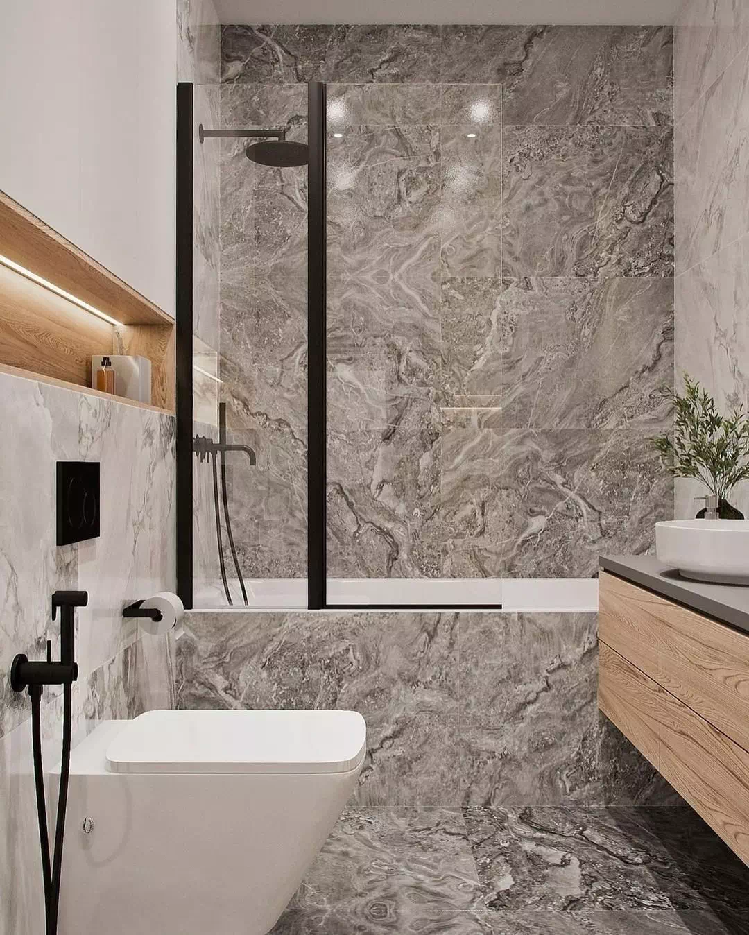 Дизайн ванной комнаты - тренды интерьера года и фото идей оформления